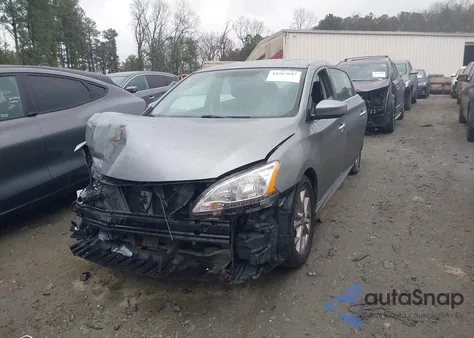 2013 Nissan Sentra Sr z USA, uszkodzony, nr VIN 3N1AB7AP0DL690914